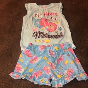 Girls summer pjs